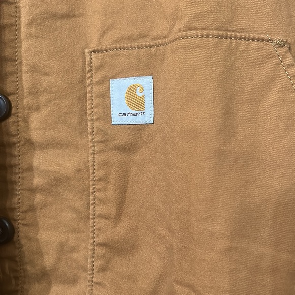 LOOSE FIT MIDWEIGHT TWILL LONG-SLEEVE JERSEY-LINED SHIRT size 1x - Picture 2 of 7